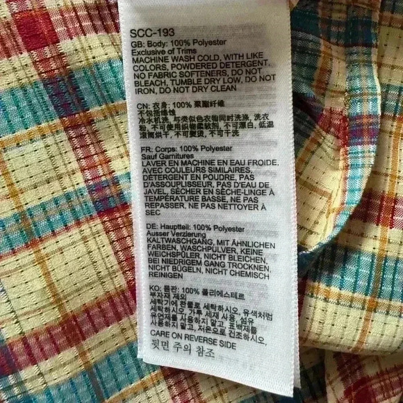 NWT Marmot Short Sleeve Casual Button Front Plaid Shirt Size XXL - Picture 4 of 5